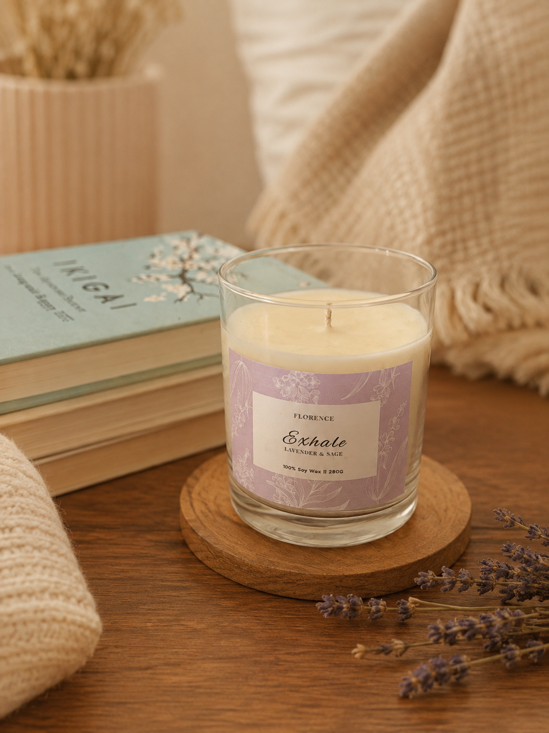 Exhale Lavender & Sage Candle