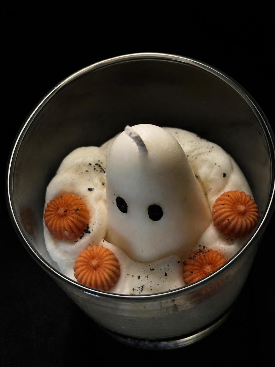 Halloween Peek-A-Boo Soy Wax Candle, 280g, White