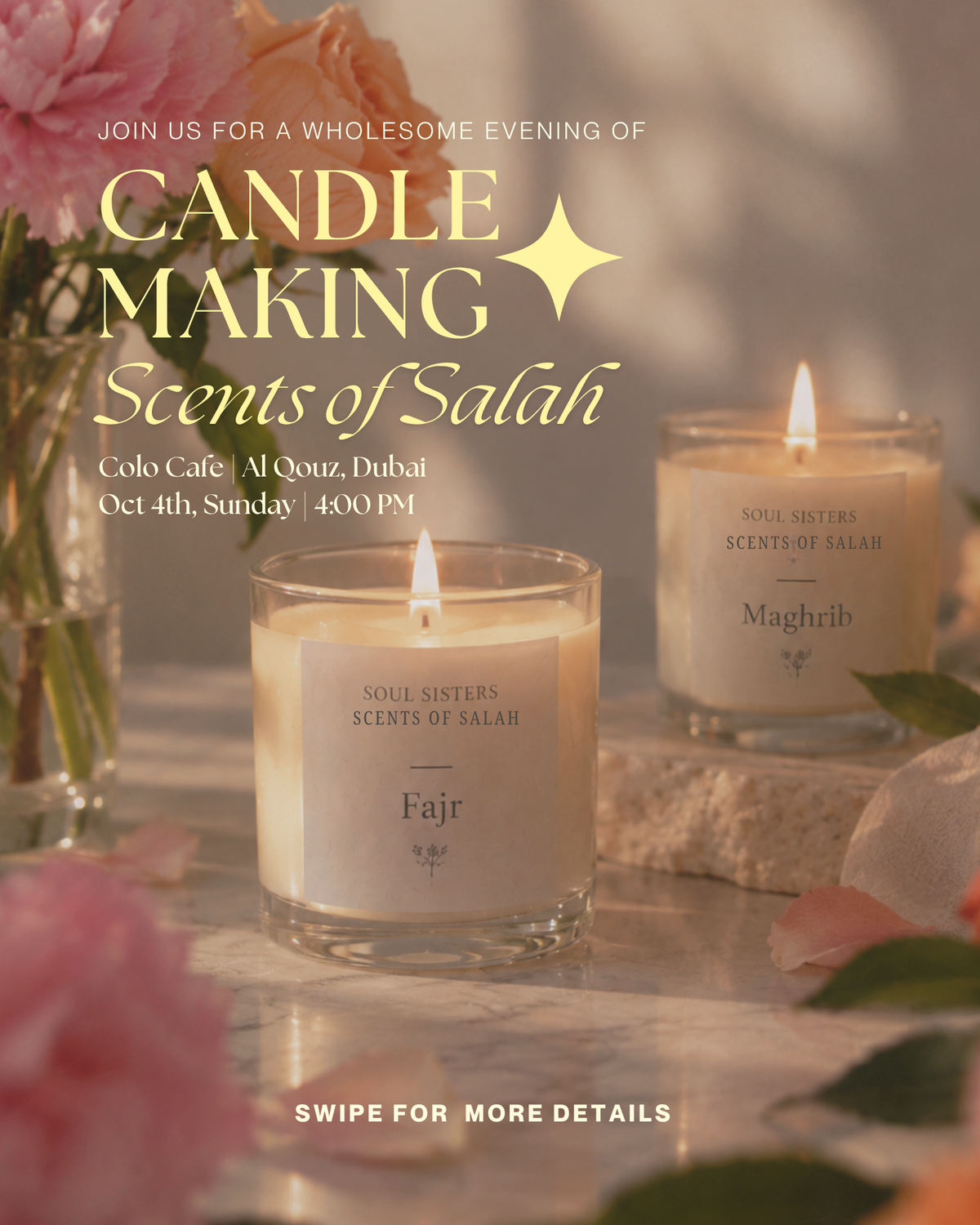 Soul Sisters x Florence Candle Making Workshop