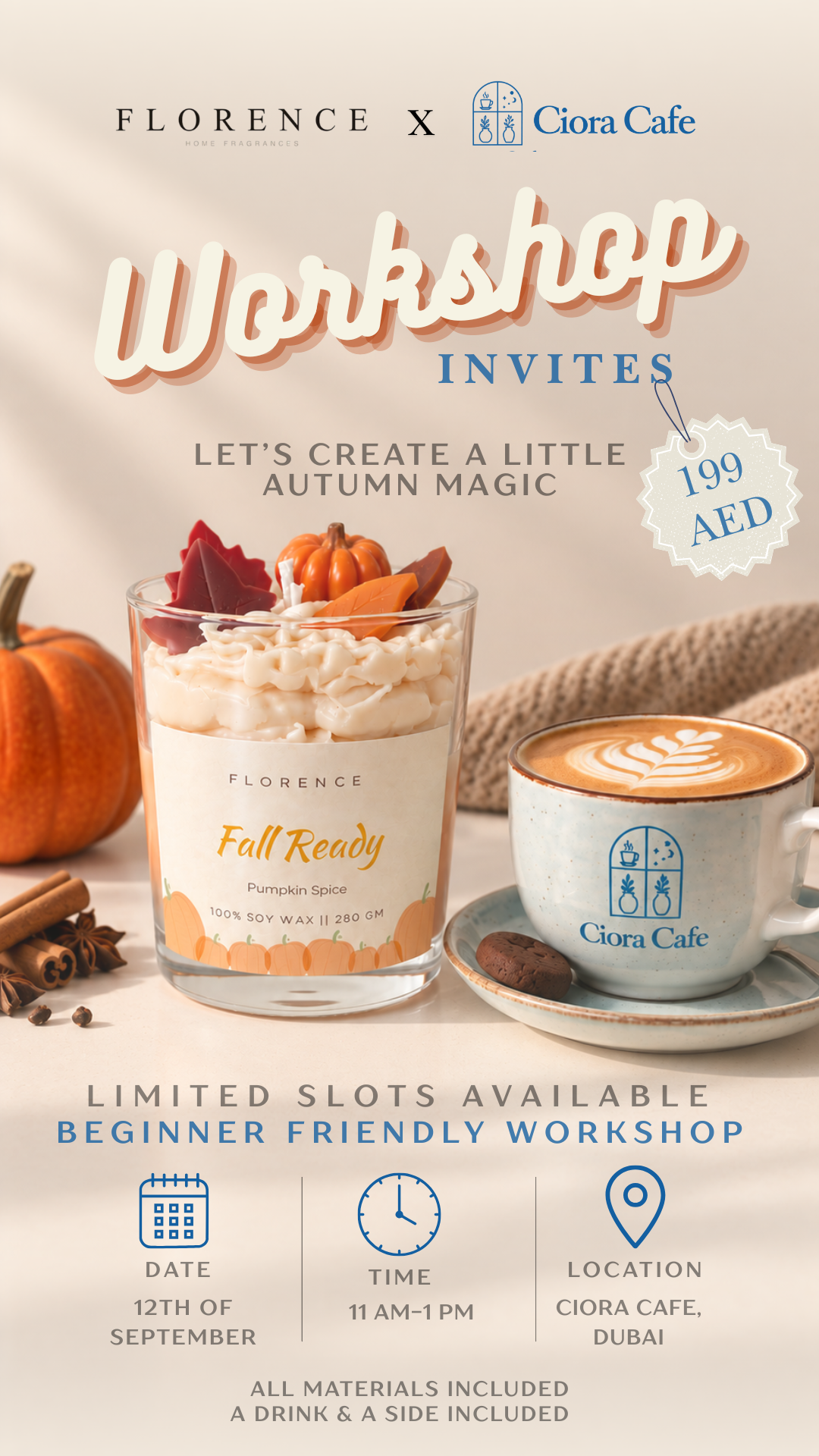 Candle Workshop- AED 199