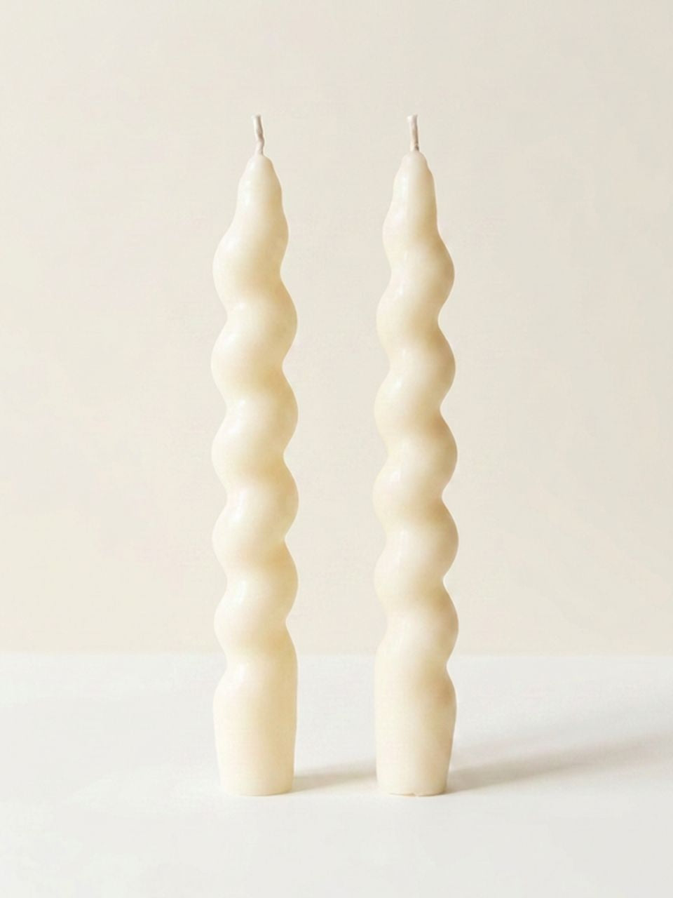 Spiral Taper Candle (Set of 2)