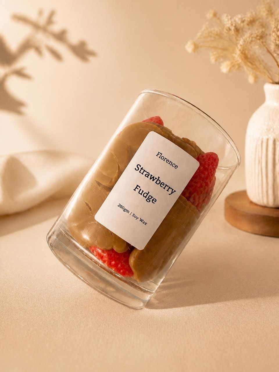 Strawberry Fudge Candle, 280g