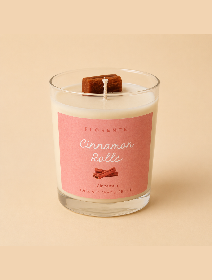 Cinnamon Roll Candle