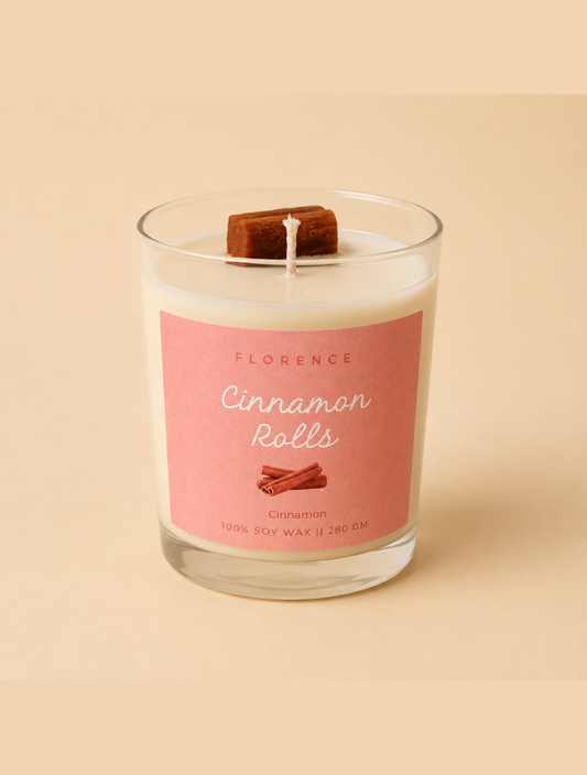 Cinnamon Roll Candle