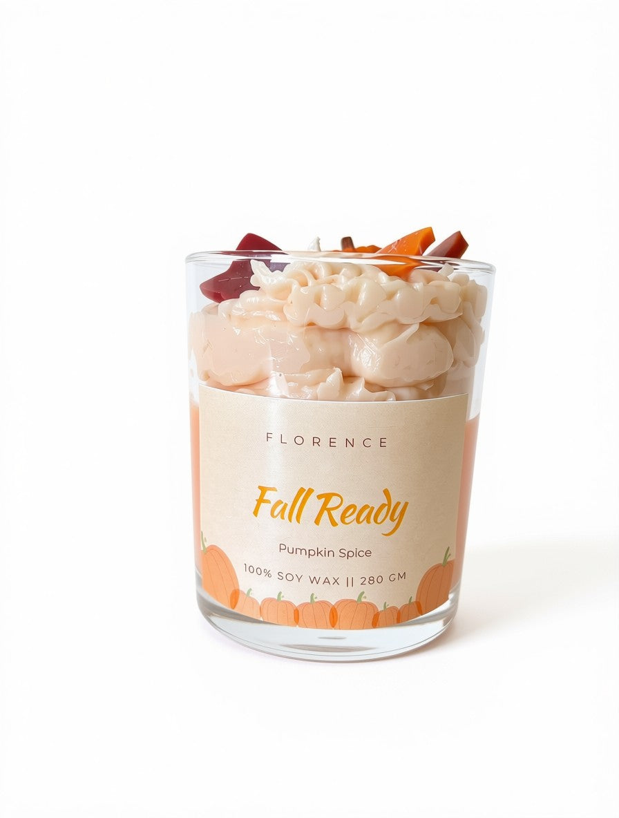 Fall Ready Pumpkin Candle
