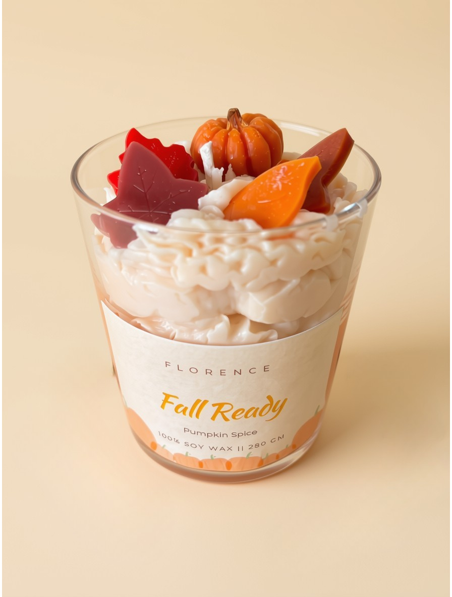 Fall Ready Pumpkin Candle