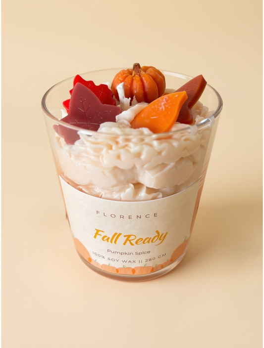 Fall Ready Pumpkin Candle