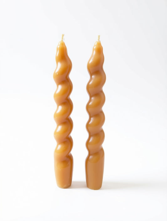 Spiral Taper Candle (Set of 2)