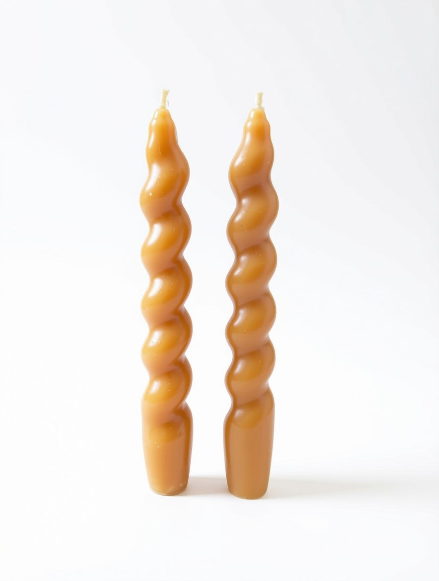 Spiral Taper Candle (Set of 2)
