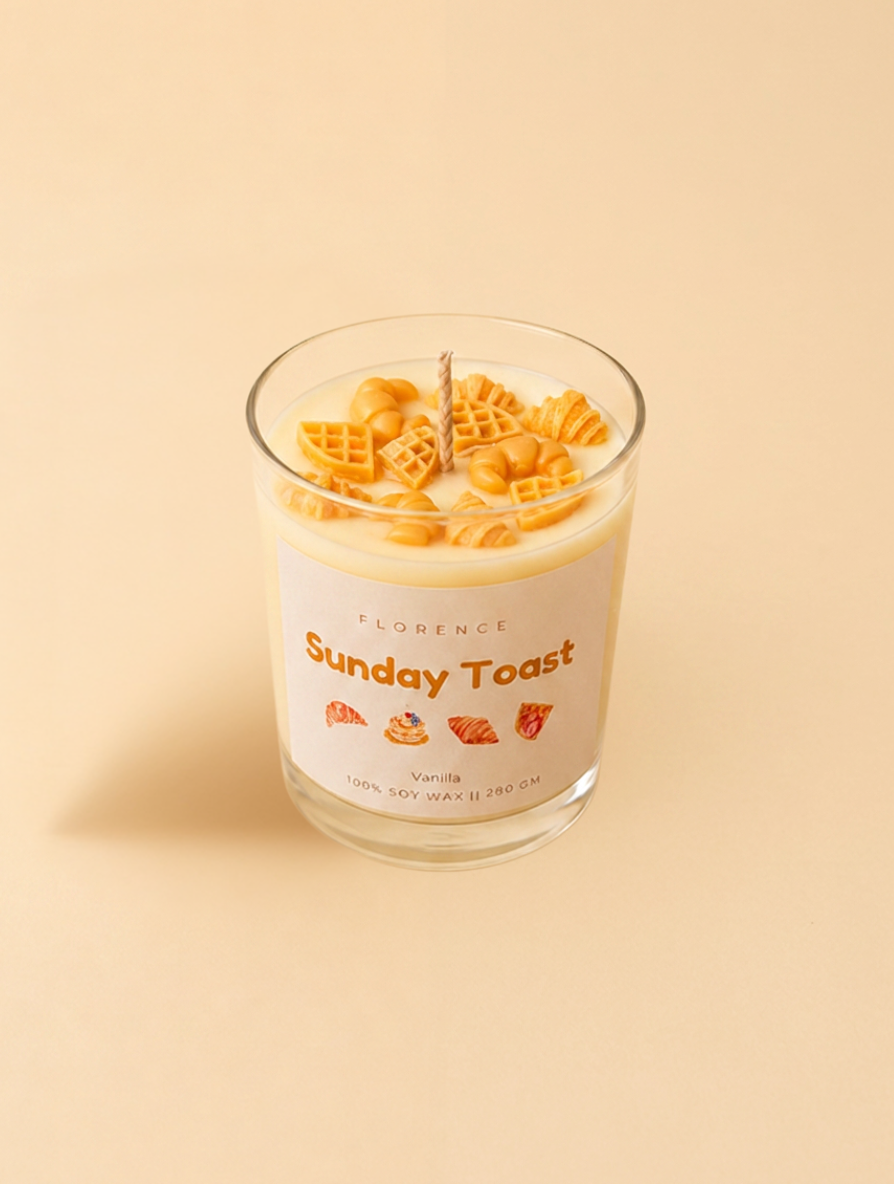 Sunday Toast Candle