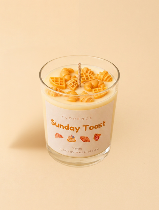 Sunday Toast Candle