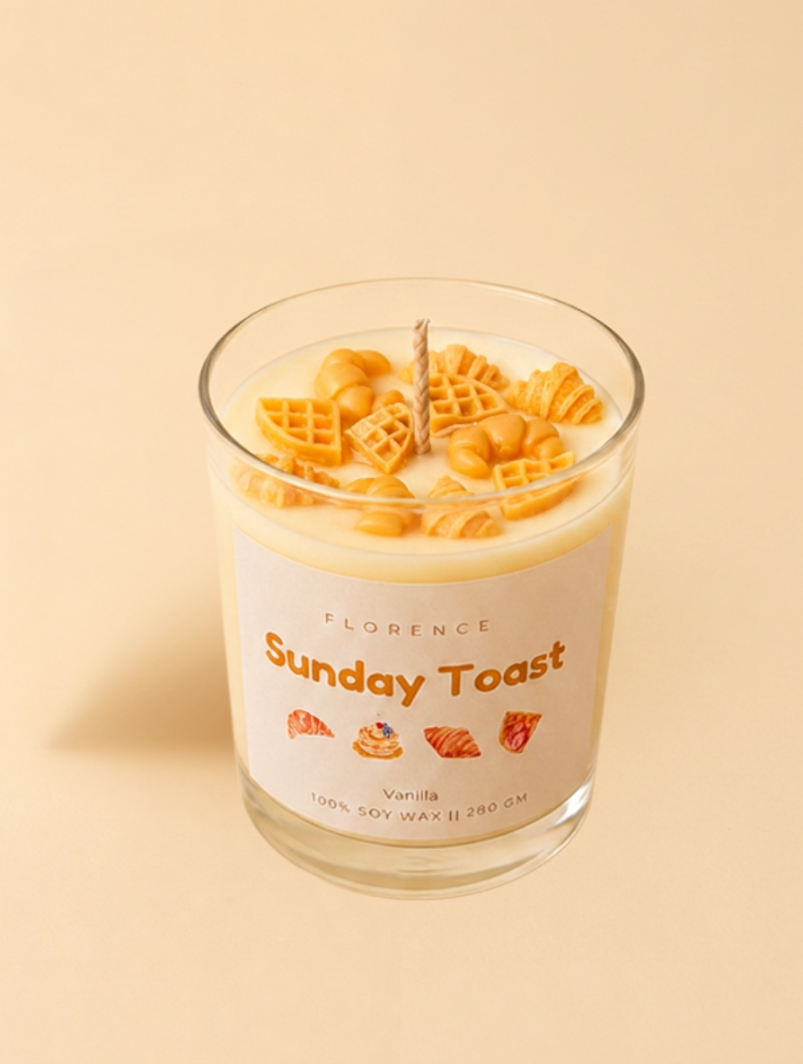 Sunday Toast Candle